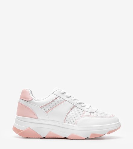 Bielo-ružové tenisky Julissa