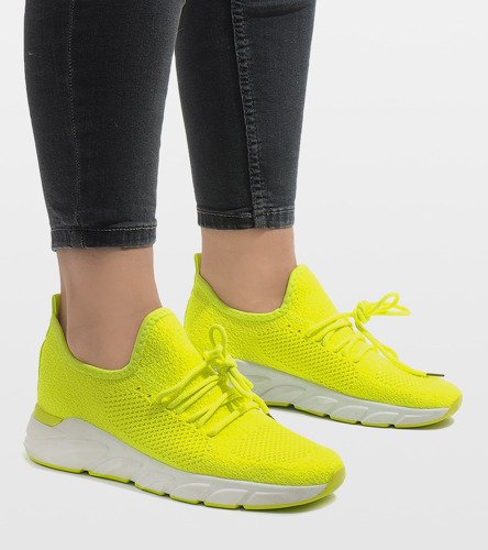 Žltá športová obuv 7766-Y